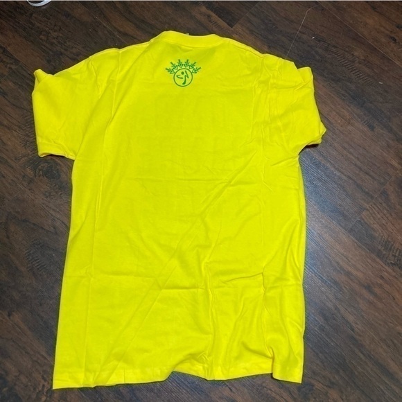 ZUMBA T-Shirt “ZUMBA DANCE TRIBE” customazible 100% cotton Large new - Picture 4 of 5